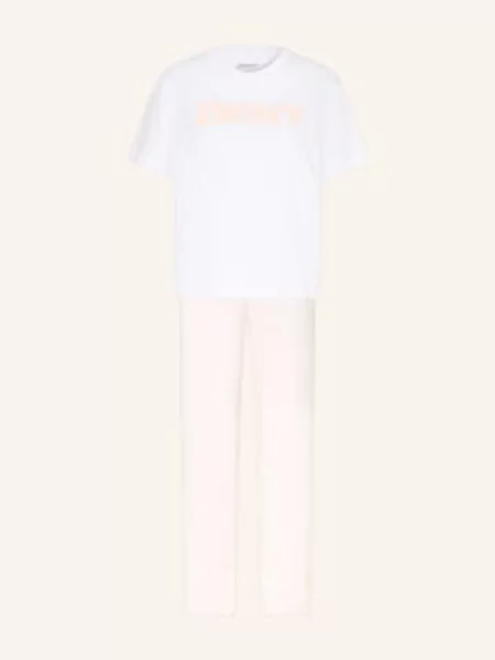 Dkny Piżama Make Your Mark Z Kamieniami Ozdobnymi rosa różowa