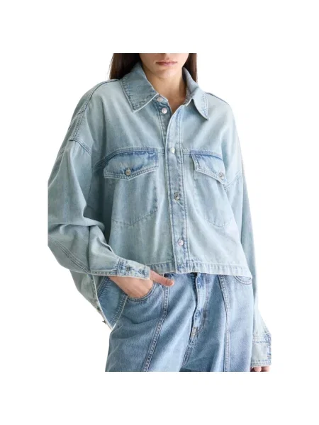 Kurtka jeansowa Bellerose niebieska