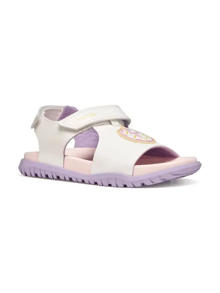 Geox sandály SANDAL FUSBETTO bílé