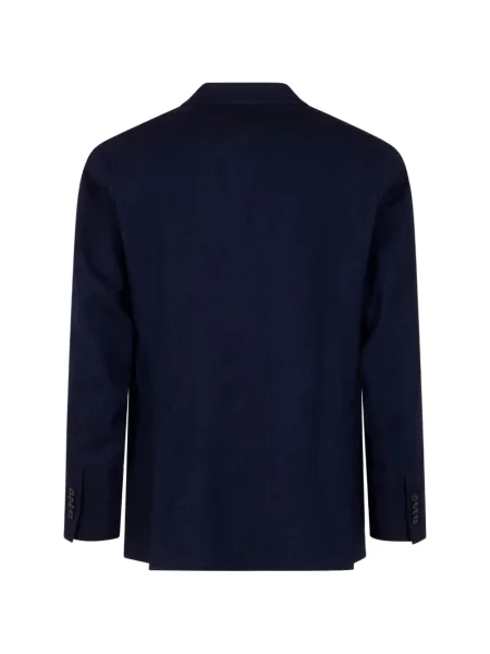 Sacou Tagliatore cu model herringbone albastru