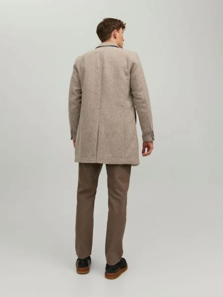 JACK & JONES Palton de primăvară-toamnă grej
