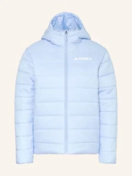 Adidas Terrex Vateřovaná Bunda Terrex Multi Essentials Climawarm Insulated Hooded tmavě modrá