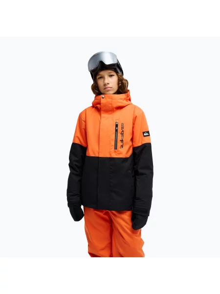 Geacă de snowboard pentru copii Quiksilver Titano vermillon