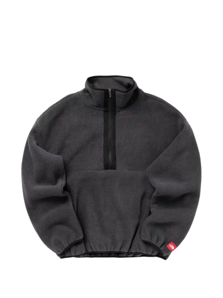 Hanorac cu fermoar The North Face gri