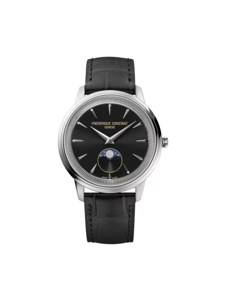 Zegarek Frederique Constant czarny