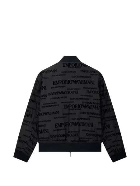 Обратим яке Emporio Armani с принт черно