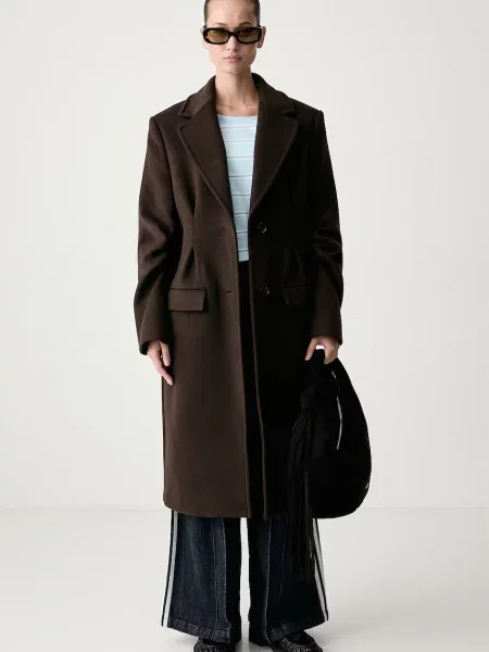MSGM пальто з вовною