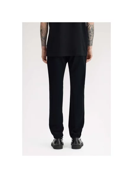 Fred Perry pantaloni de trening bărbați negru