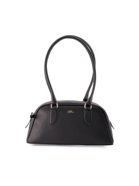 A.P.C. torebka skórzana sac paloma shoulder czarna