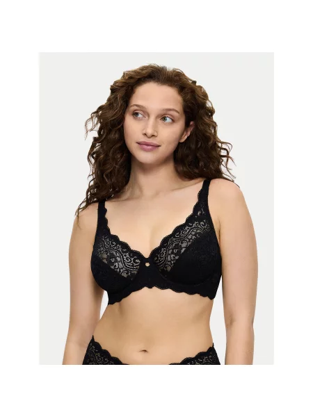 Triumph Nedrček s kostjo Amourette črna