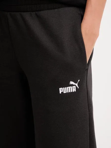 Однотонные спортивные штаны Puma черные