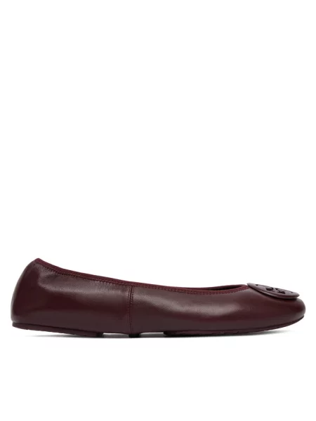 Baleriny Tory Burch granatowe