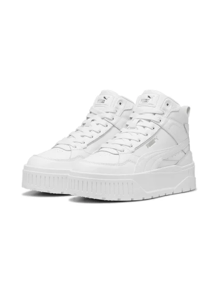 PUMA Karmen Ii Idol Mid Кеди високі Комбінований верх білий