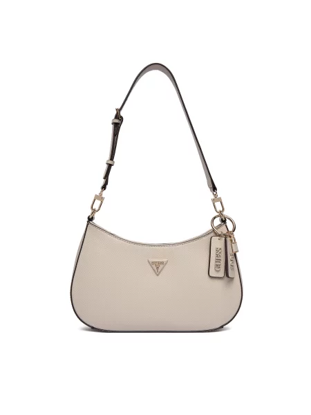Τσάντα Guess Noelle II μπεζ