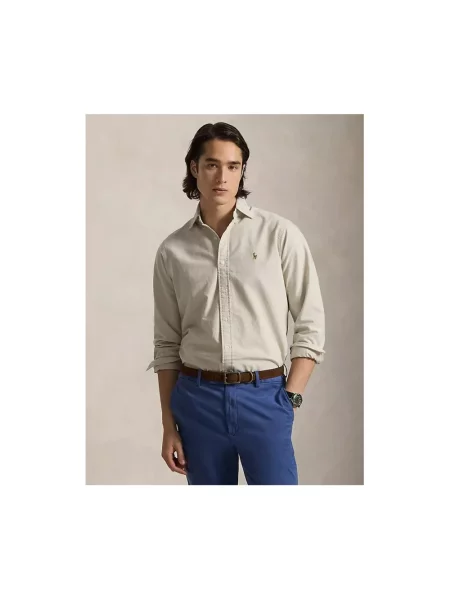 Koszula Polo Ralph Lauren beżowa