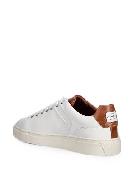 Sneakerși Gant din piele alb