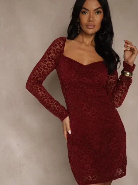 Rochie Uwedia bordo