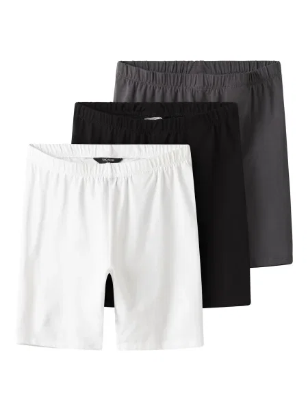 TWO SOON Leggings gri / negru alb