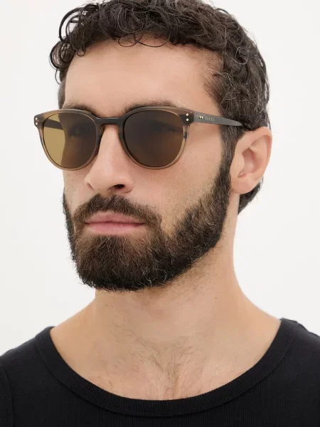 Gucci ochelari de soare pentru bărbați maro