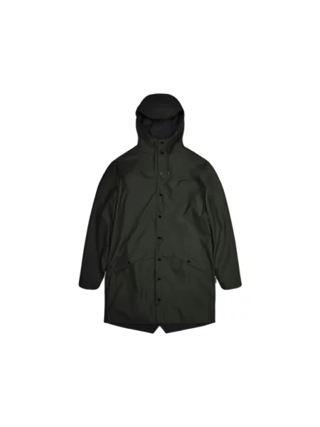 Kurtka Rains Long Jacket green zielona