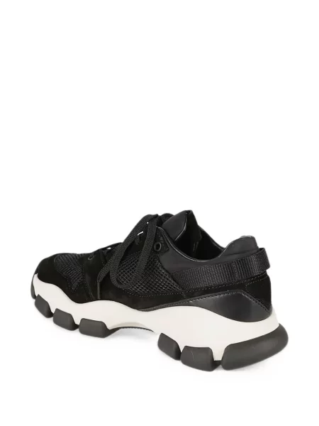 Sneakersy Prada zamszowe czarne