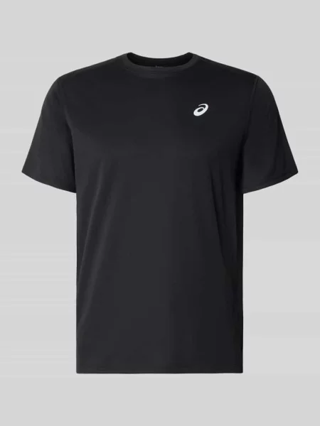 T-shirt z nadrukiem z logo model CORE' Asics Tiger czarna