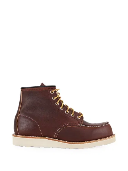 Cizme scurte Red Wing Shoes din piele clasici roșu