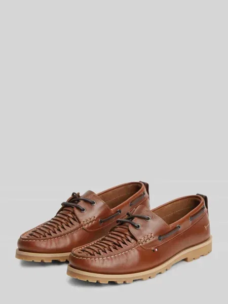 Półbuty Tommy Hilfiger brązowe