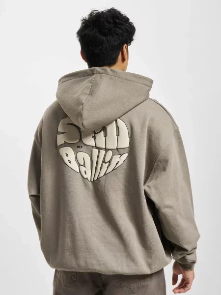 Geacă Def cu motiv cu inimi