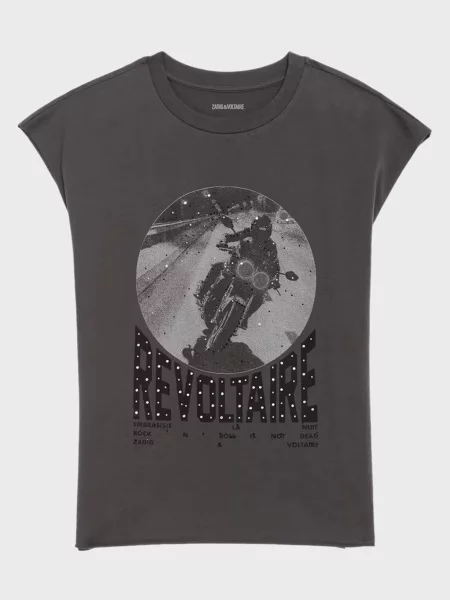 Топ Zadig&voltaire серый