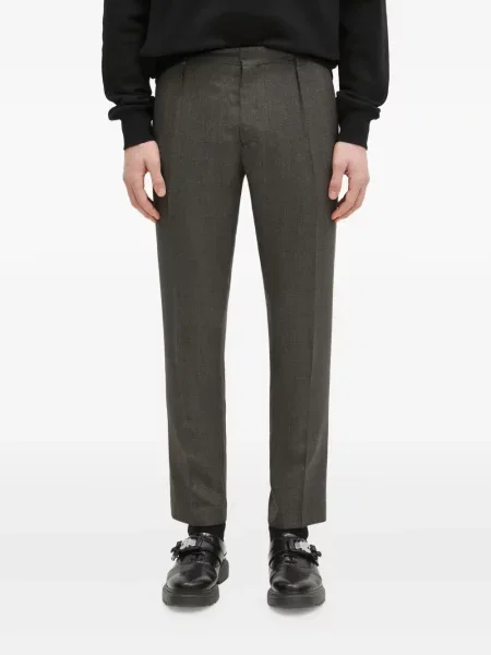 Pantaloni Paul Smith în carouri verde