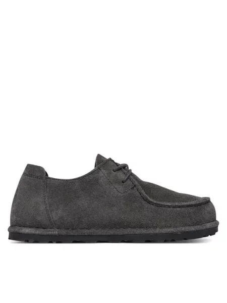 Birkenstock Обувки Utti Lace Low Тъмносив