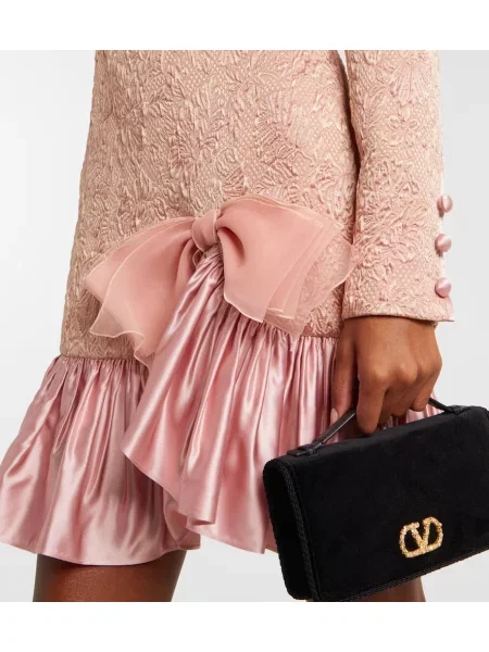 Rochie Valentino de lână roz