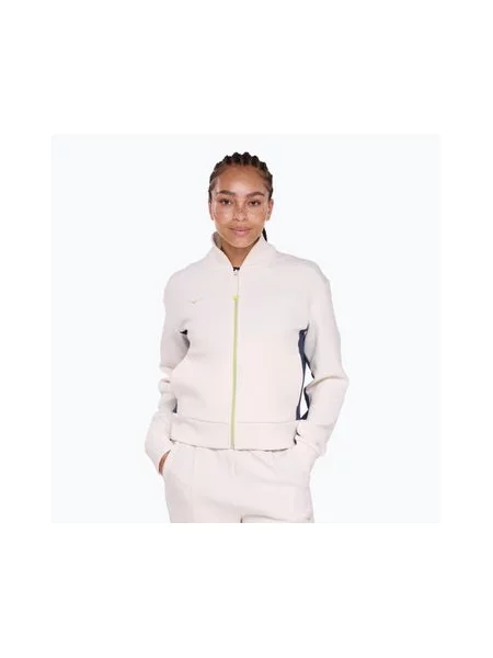 Бігова куртка HOKA Kaitoro Knit alabaster / varsity navy темно-синя