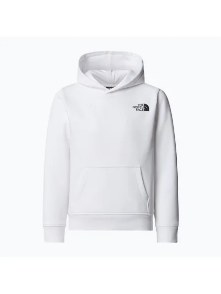 Gyermek pulóver The North Face Teen Redbox Regular P/O fehér/fekete. Méret: fehér