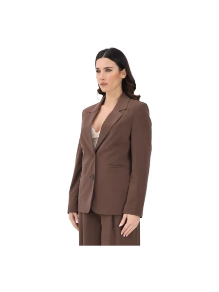 Marynarka Only jednorzędowa brązowa