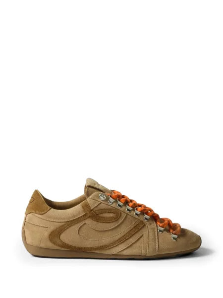 Sneakerși Claudie Pierlot din piele de căprioară