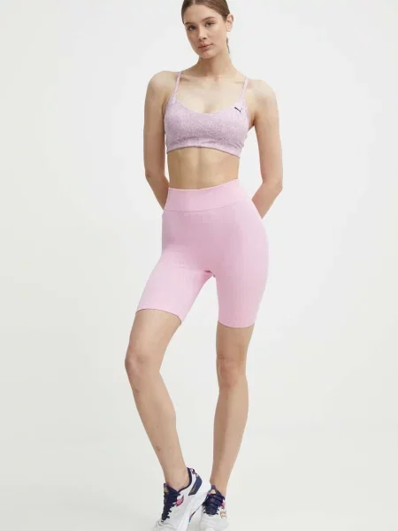 Podprsenka na jogu Puma Yogini ružová