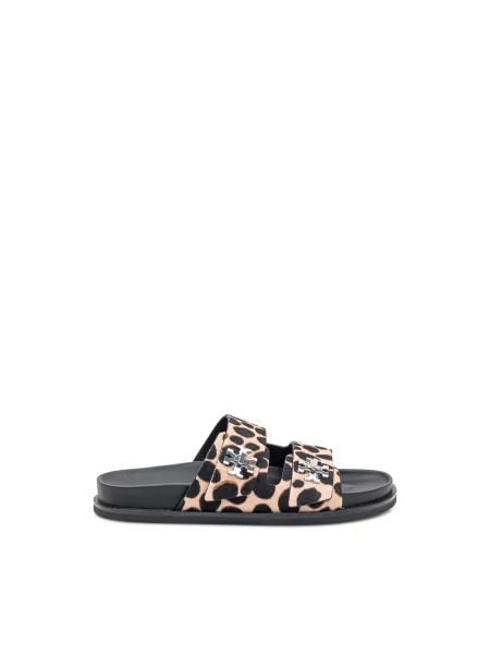 Klapki Tory Burch skórzane