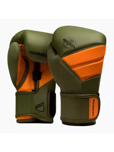 Rękawice bokserskie Hayabusa T3 green/orange zielone