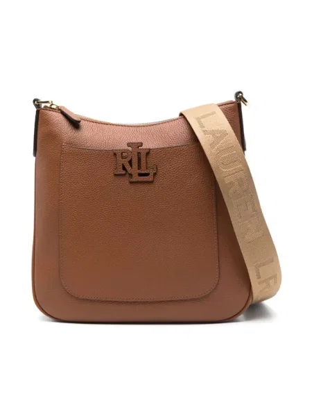 Torebka LAUREN RALPH LAUREN brązowa