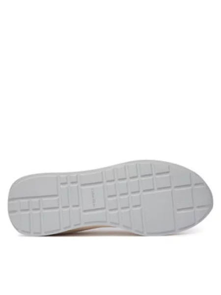 Laisvalaikio batai Calvin Klein Retro Runner Ripstop Aop Ny Écru