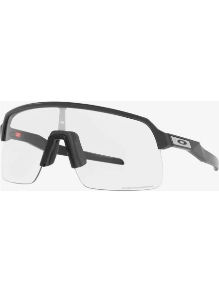 Okulary Oakley Sutro Lite Matte Carbon z przezroczystymi lub czarnymi soczewkami fotochromowymi szare