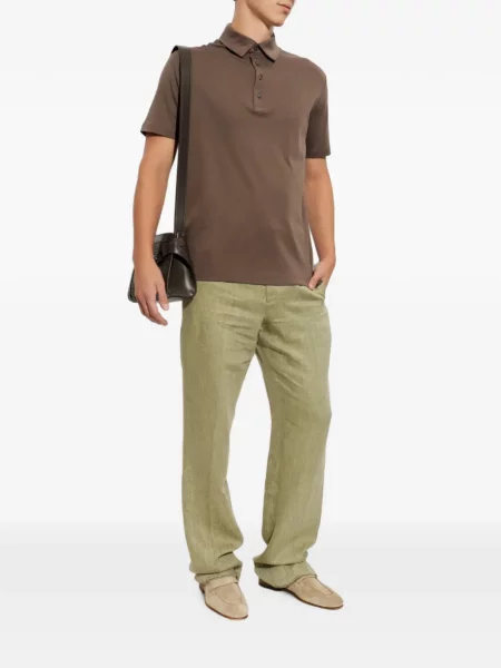 Scurt tricou polo Paul & Shark maro