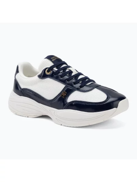 Încălțăminte pentru femei Tommy Hilfiger ModernRunner Shiny Leather yale navy marină