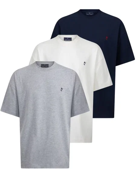 Jacey Quinn Majica / mešane barve siva