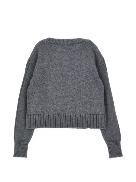 Sweter dziecięcy Monnalisa szary