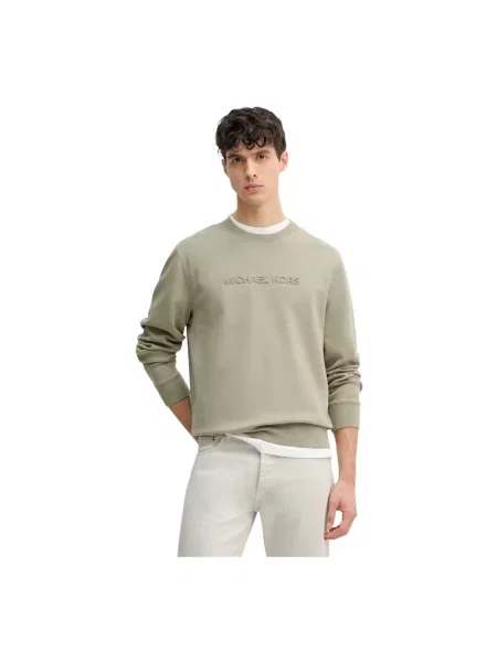 Bluza Michael Kors z logo zielona
