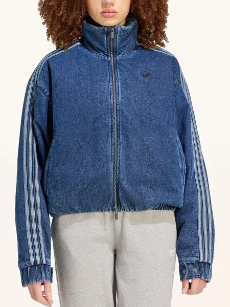 Adidas Originals Džínová Bunda Firebird modrá