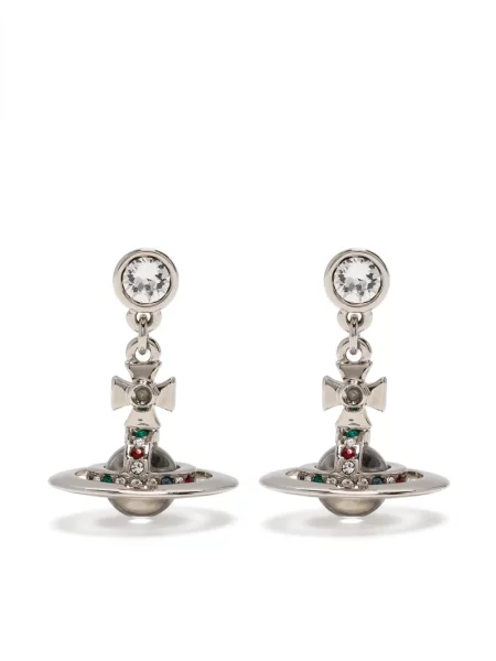 Cercei Vivienne Westwood argintiu